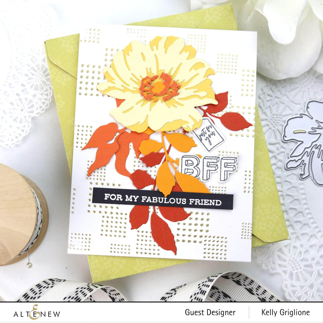 Part A-Glitz Art Craft Co.,LTD Dies Layered Wood Flower Die Set