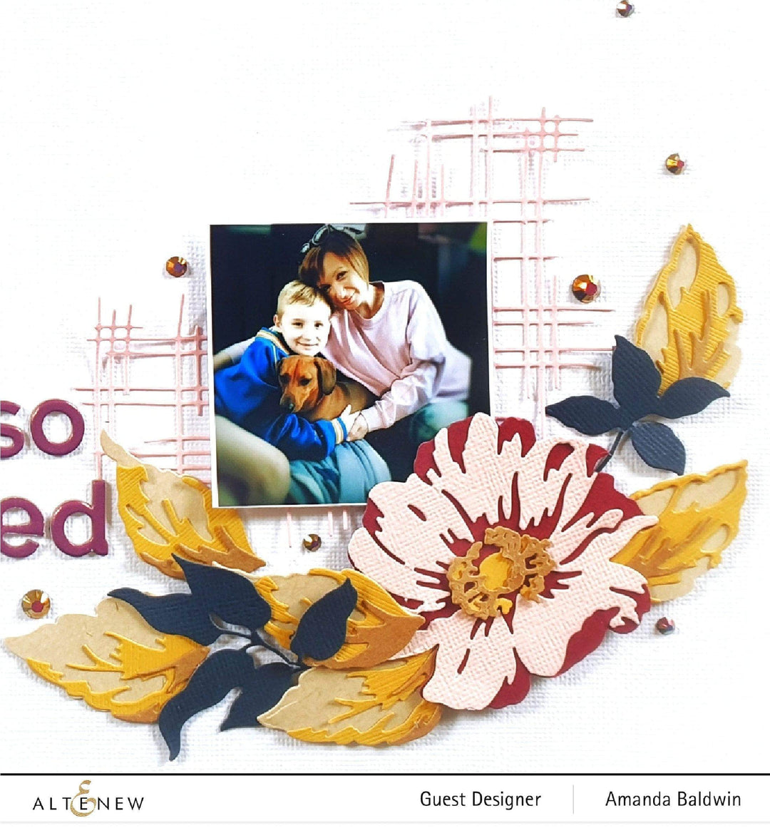 Part A-Glitz Art Craft Co.,LTD Dies Layered Wood Flower Die Set