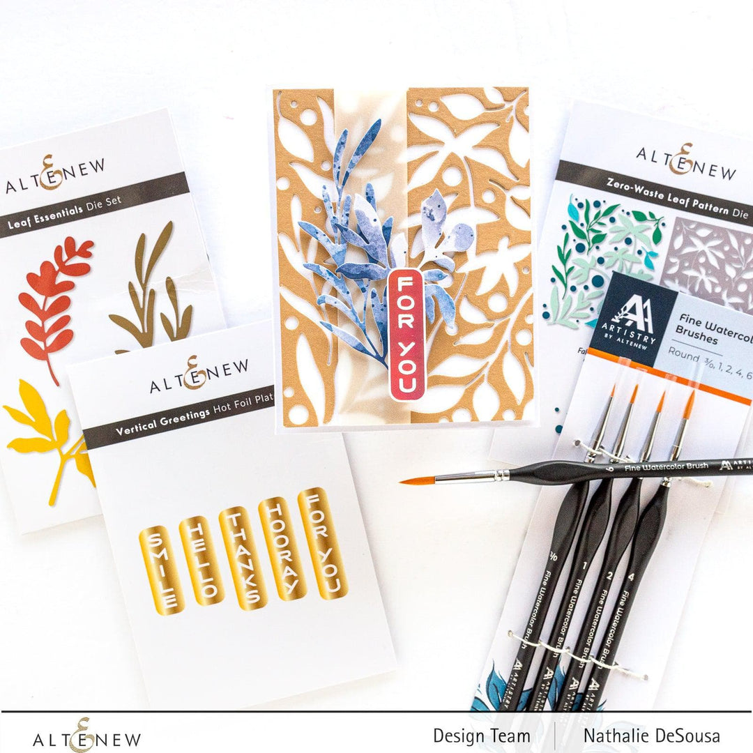 Part A-Glitz Art Craft Co.,LTD Dies Leaf Essentials Die Set