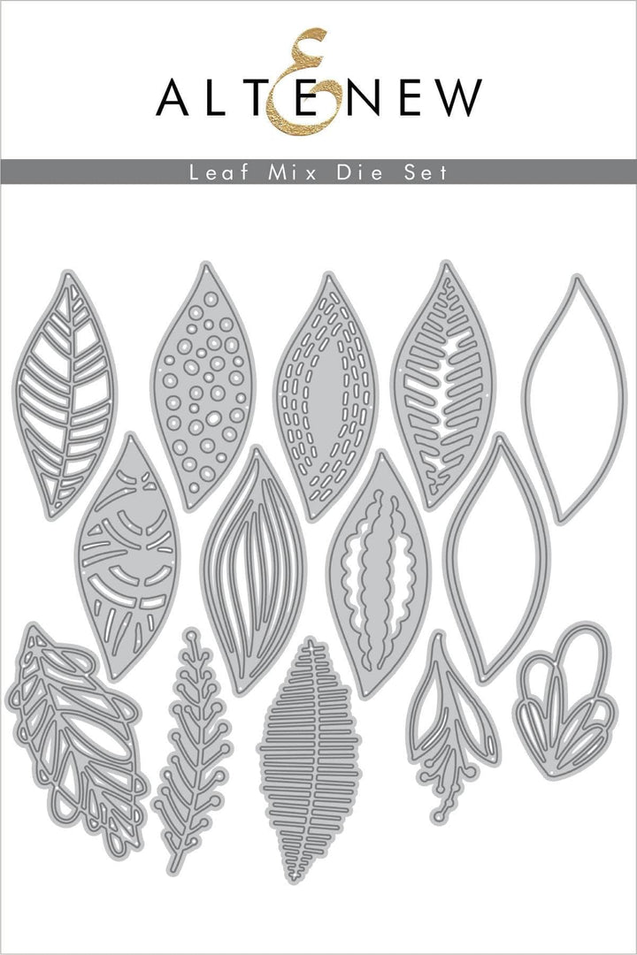 Part A-Glitz Art Craft Co.,LTD Dies Leaf Mix Die Set