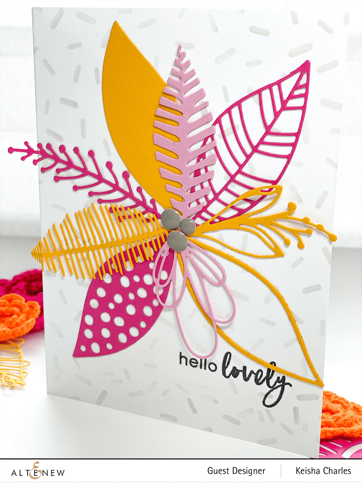 Part A-Glitz Art Craft Co.,LTD Dies Leaf Mix Die Set