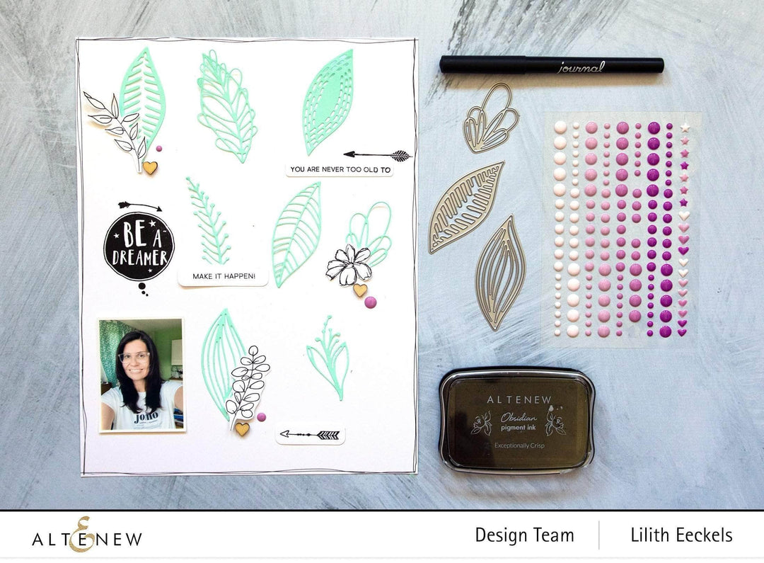 Part A-Glitz Art Craft Co.,LTD Dies Leaf Mix Die Set