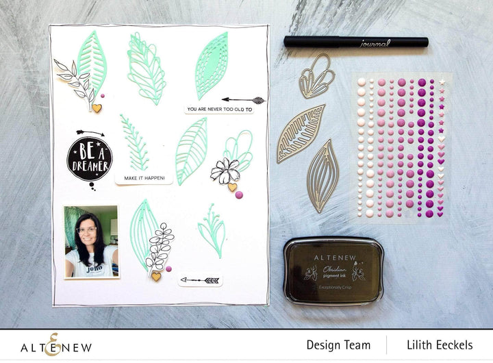 Part A-Glitz Art Craft Co.,LTD Dies Leaf Mix Die Set