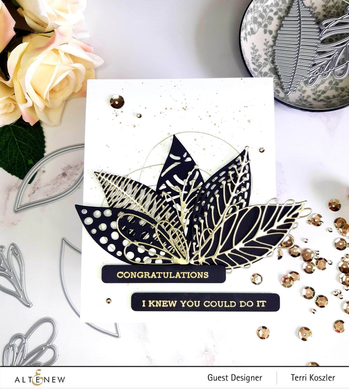 Part A-Glitz Art Craft Co.,LTD Dies Leaf Mix Die Set