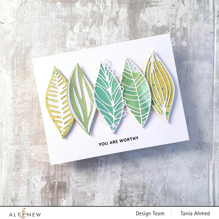 Part A-Glitz Art Craft Co.,LTD Dies Leaf Mix Die Set