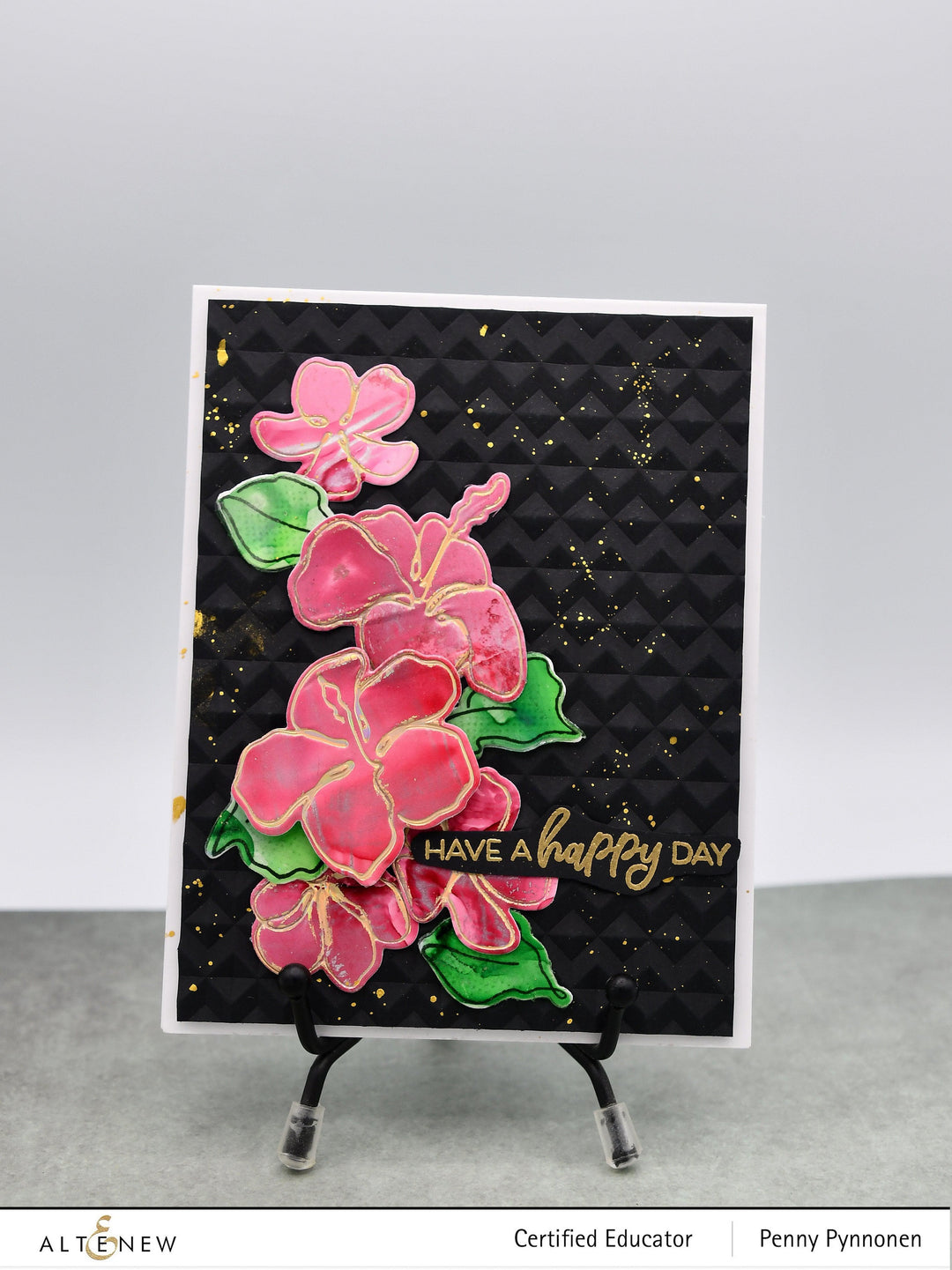 Part A-Glitz Art Craft Co.,LTD Dies Linear Life: Tropical Garden Die Set