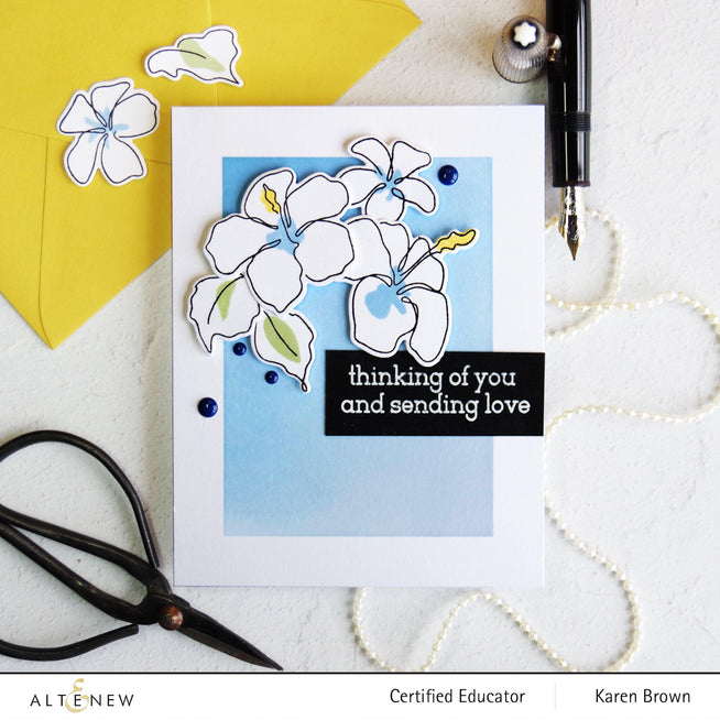 Part A-Glitz Art Craft Co.,LTD Dies Linear Life: Tropical Garden Die Set