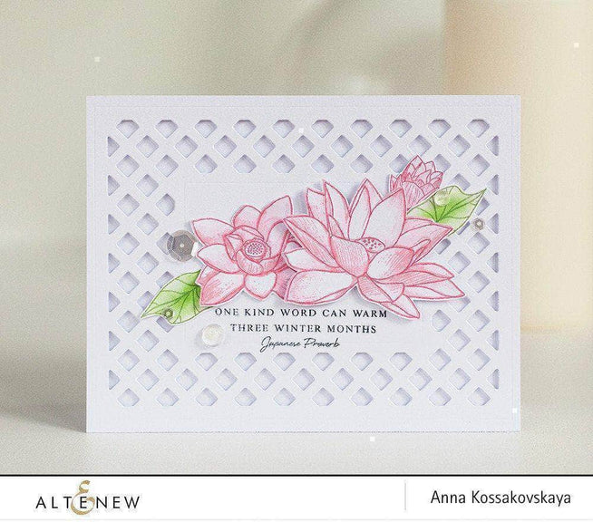 Part A-Glitz Art Craft Co.,LTD Dies Lotus Die Set
