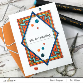 Part A-Glitz Art Craft Co.,LTD Dies Lotus Frame Die Set