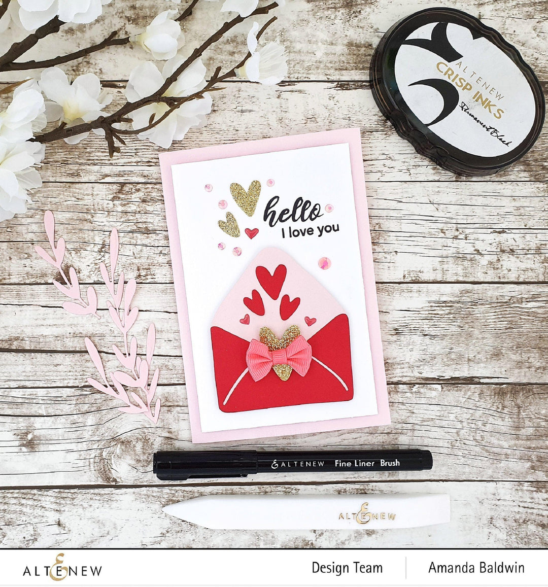 Part A-Glitz Art Craft Co.,LTD Dies Lovely Envelope Die Set