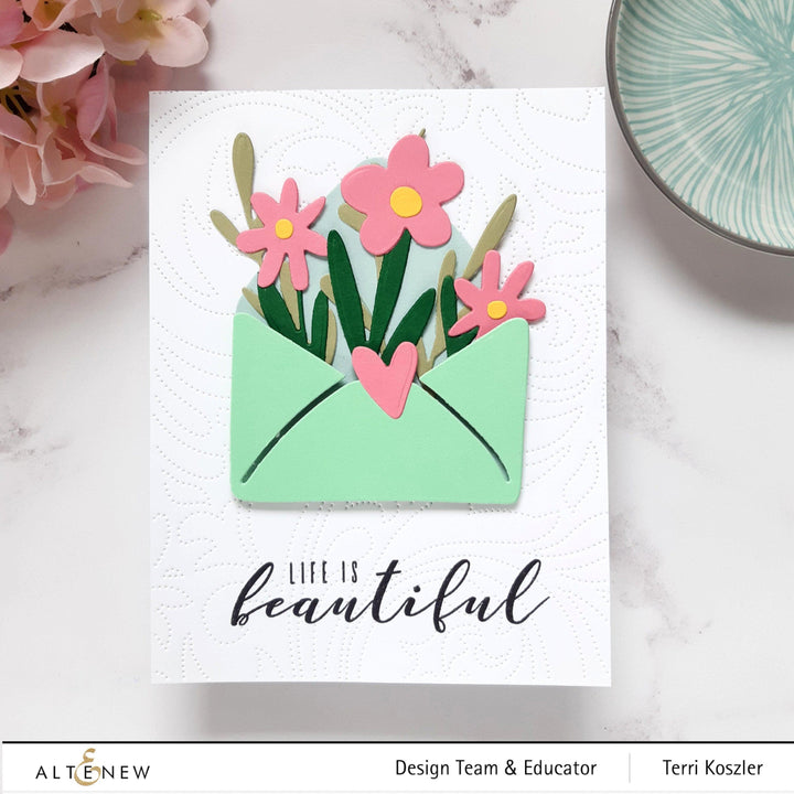 Part A-Glitz Art Craft Co.,LTD Dies Lovely Envelope Die Set