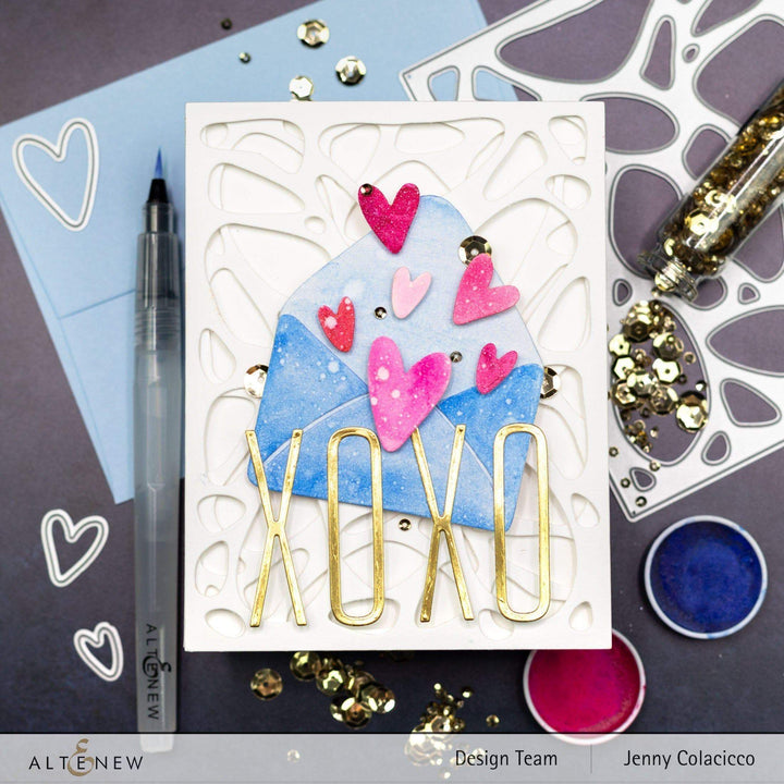 Part A-Glitz Art Craft Co.,LTD Dies Lovely Envelope Die Set