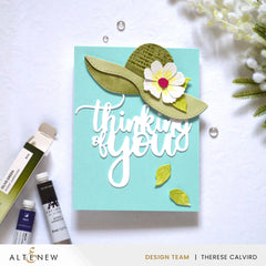 Lovely Floral Hat Die Set