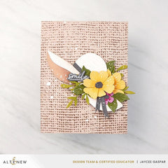 Lovely Floral Hat Die Set