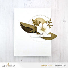 Lovely Floral Hat Die Set