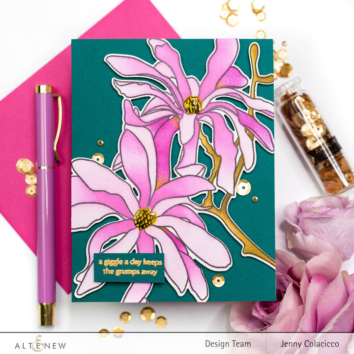 Part A-Glitz Art Craft Co.,LTD Dies Magnolia Ballerina Die