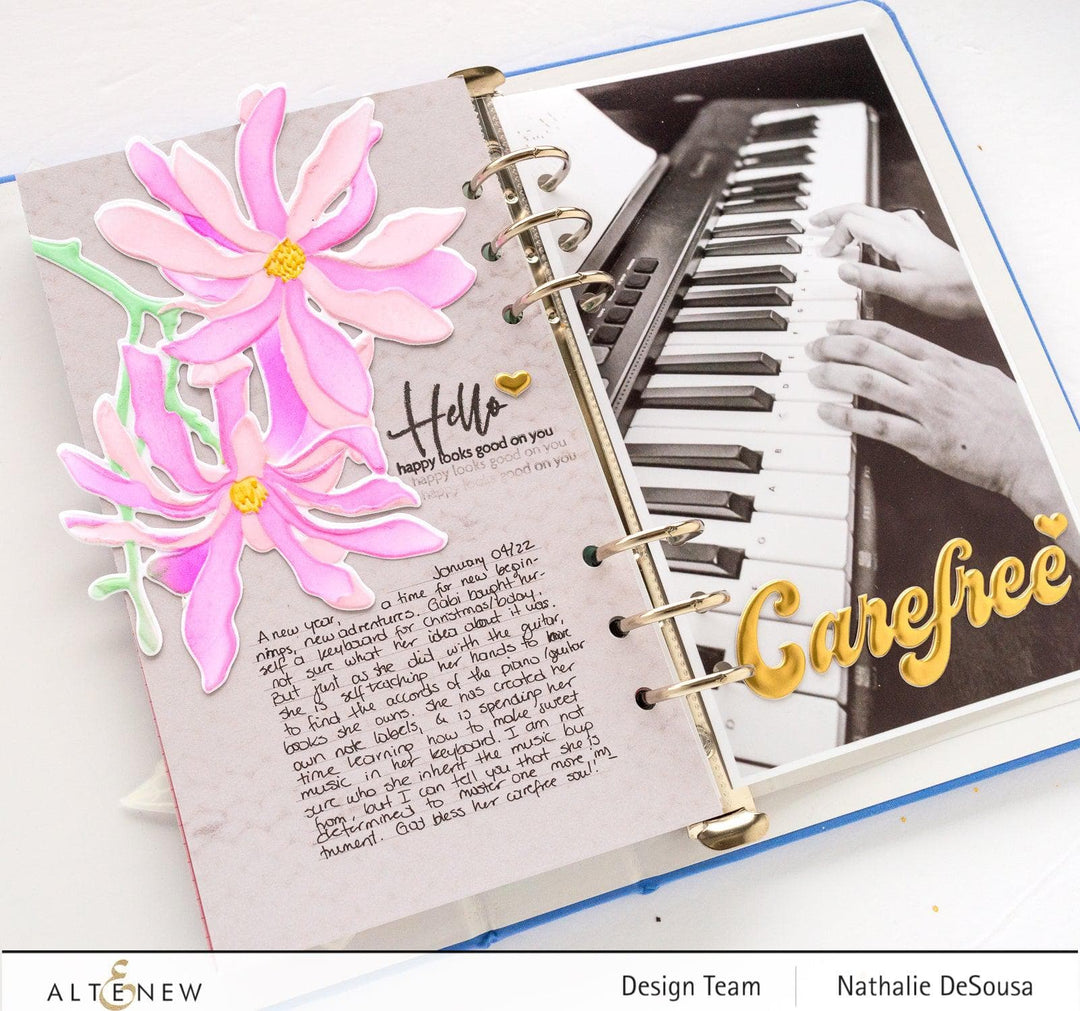 Part A-Glitz Art Craft Co.,LTD Dies Magnolia Ballerina Die