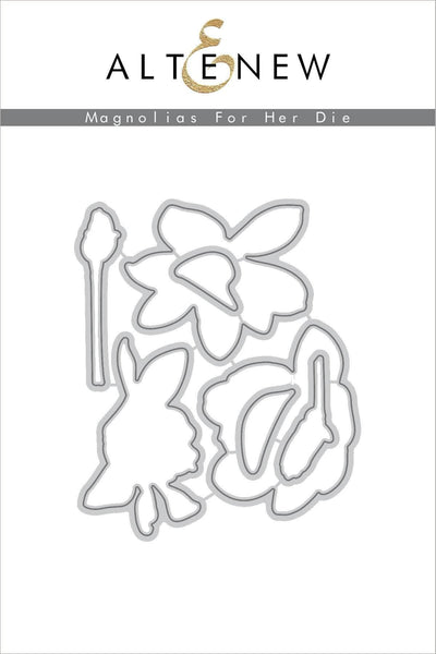 Part A-Glitz Art Craft Co.,LTD Dies Magnolias For Her Die Set