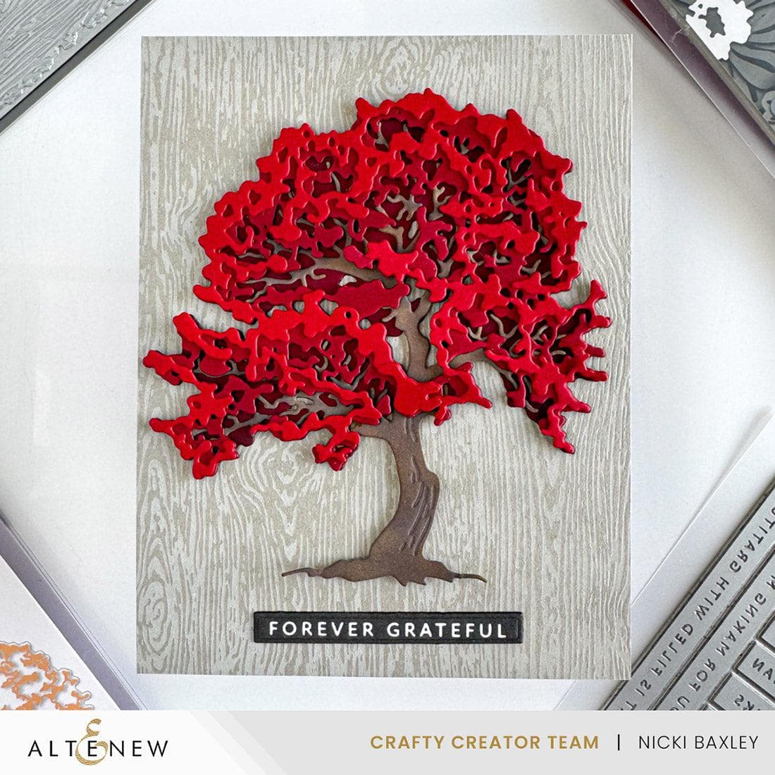 Majestic Maple Tree Layering Die Set