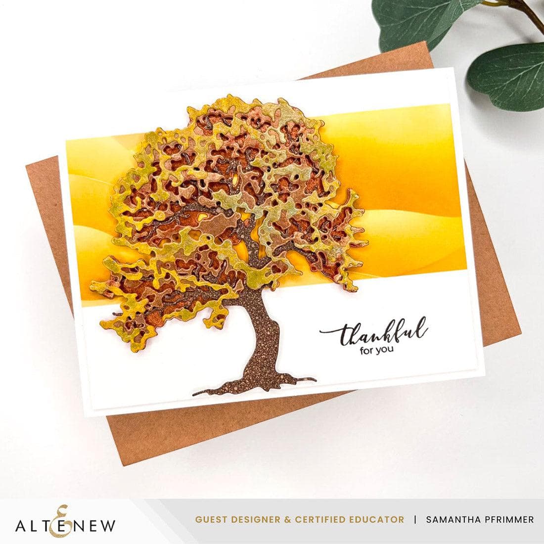 Majestic Maple Tree Layering Die Set