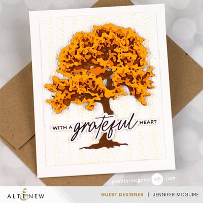 Majestic Maple Tree Layering Die Set