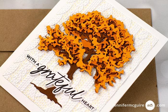 Majestic Maple Tree Layering Die Set