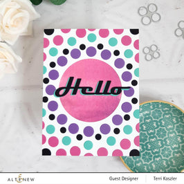 Part A-Glitz Art Craft Co.,LTD Dies Mandala Confetti Die Set