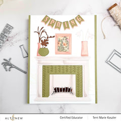 Part A-Glitz Art Craft Co.,LTD Dies Mantel Decor - Spring Die Set