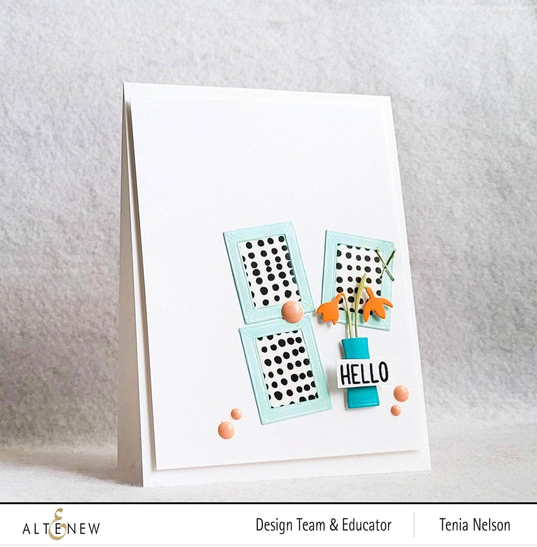 Part A-Glitz Art Craft Co.,LTD Dies Mantel Decor - Spring Die Set