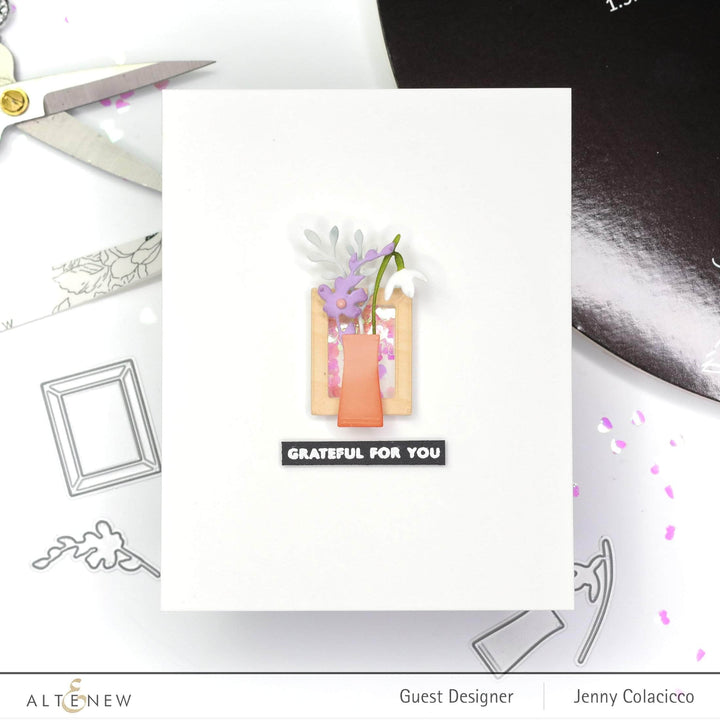 Part A-Glitz Art Craft Co.,LTD Dies Mantel Decor - Spring Die Set