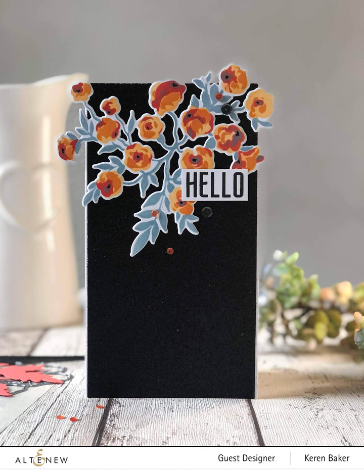 Part A-Glitz Art Craft Co.,LTD Dies Meadow Bush Die Set