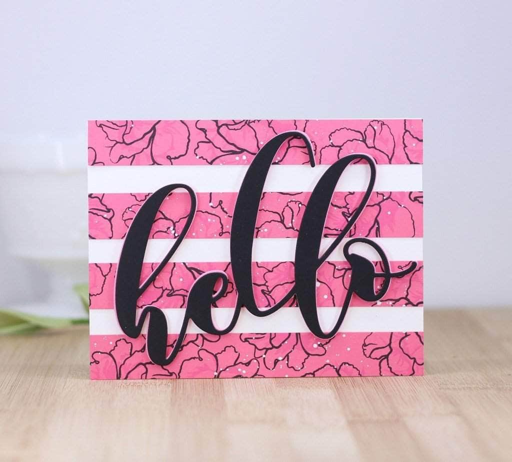 Part A-Glitz Art Craft Co.,LTD Dies Mega Hello Die