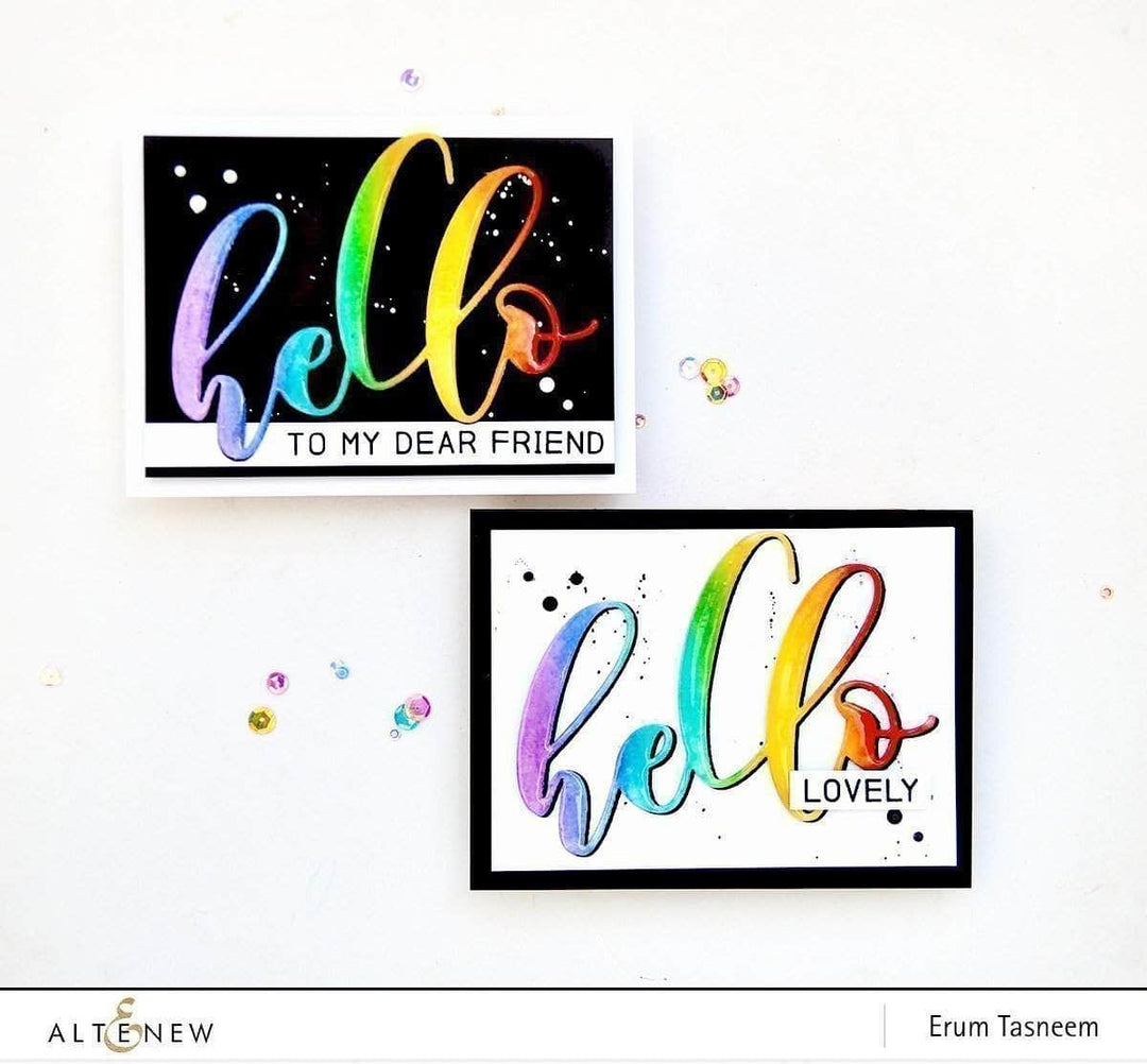 Part A-Glitz Art Craft Co.,LTD Dies Mega Hello Die