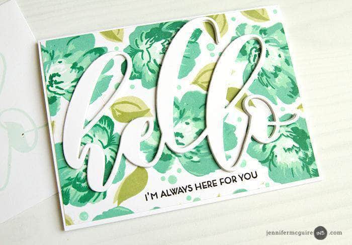 Part A-Glitz Art Craft Co.,LTD Dies Mega Hello Die