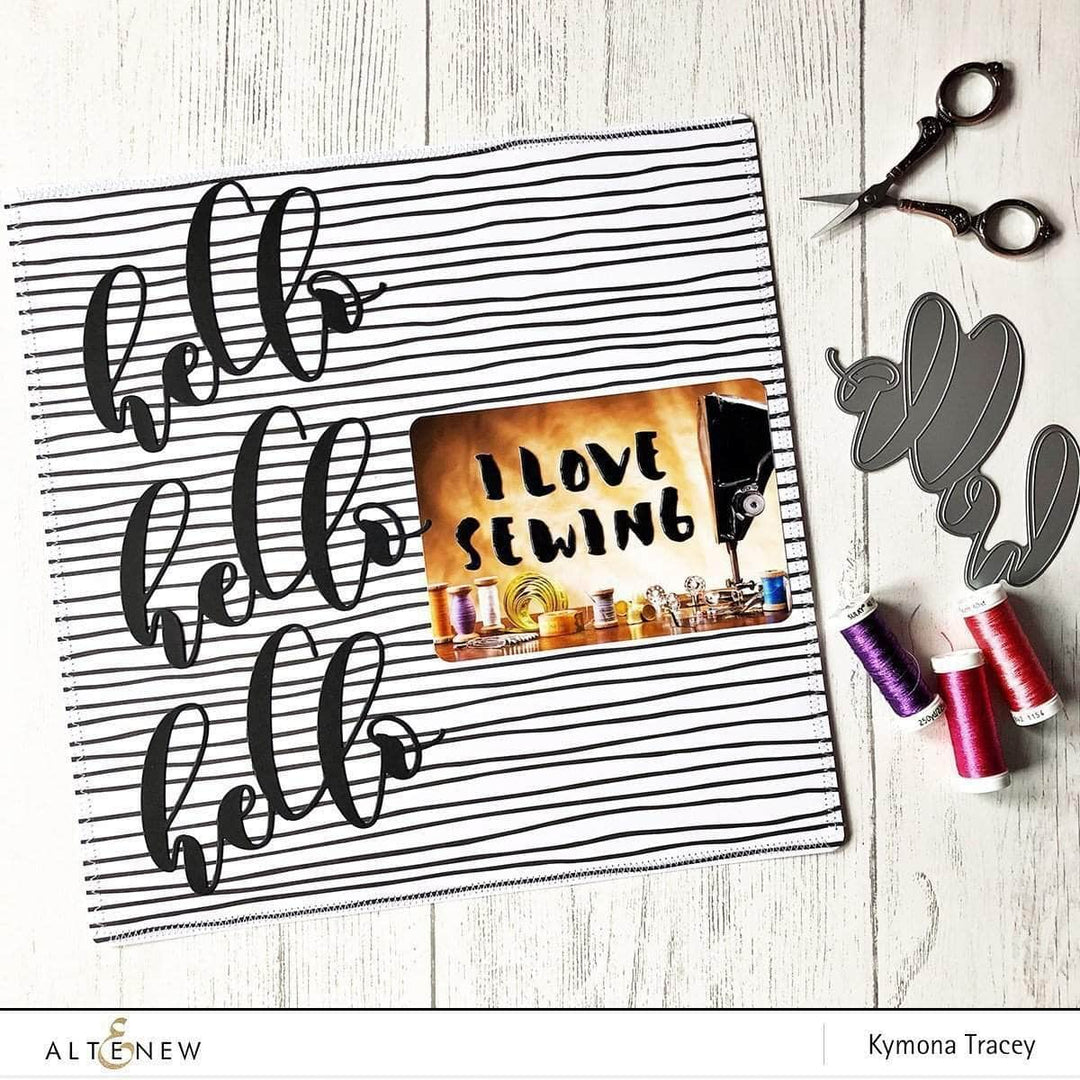 Part A-Glitz Art Craft Co.,LTD Dies Mega Hello Die