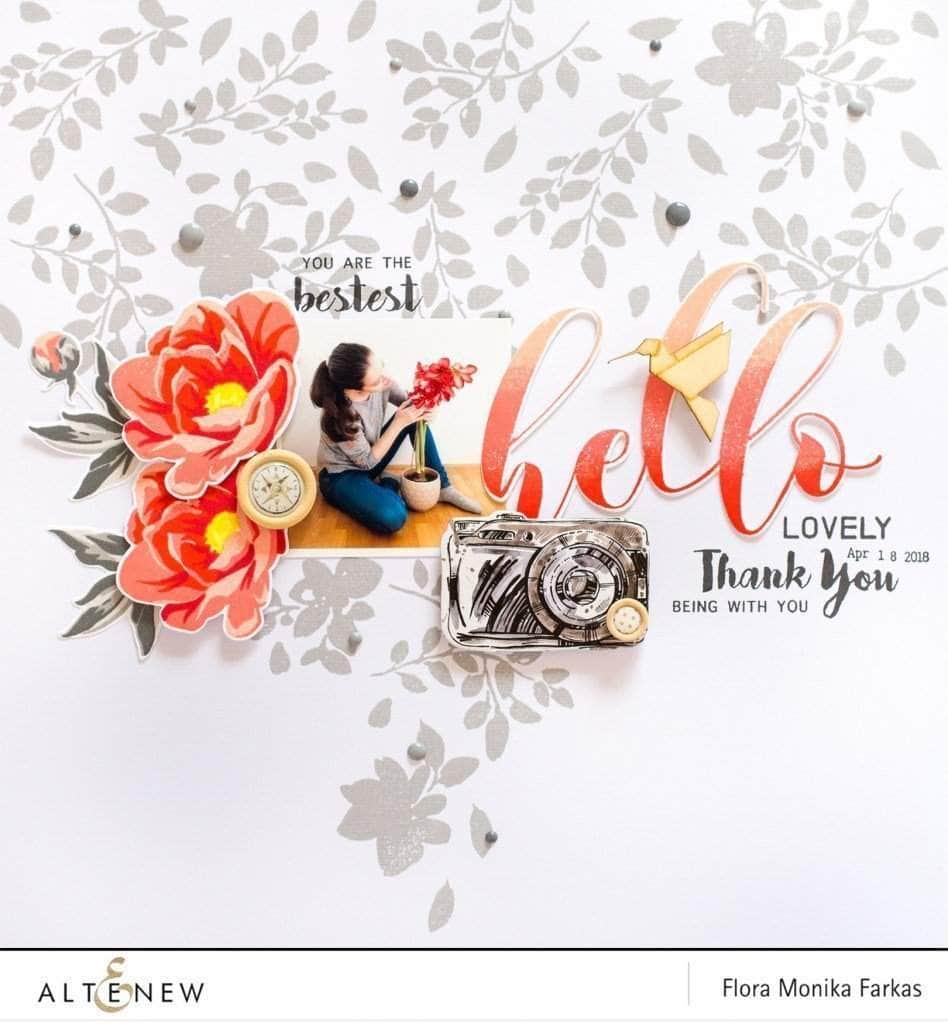 Part A-Glitz Art Craft Co.,LTD Dies Mega Hello Die