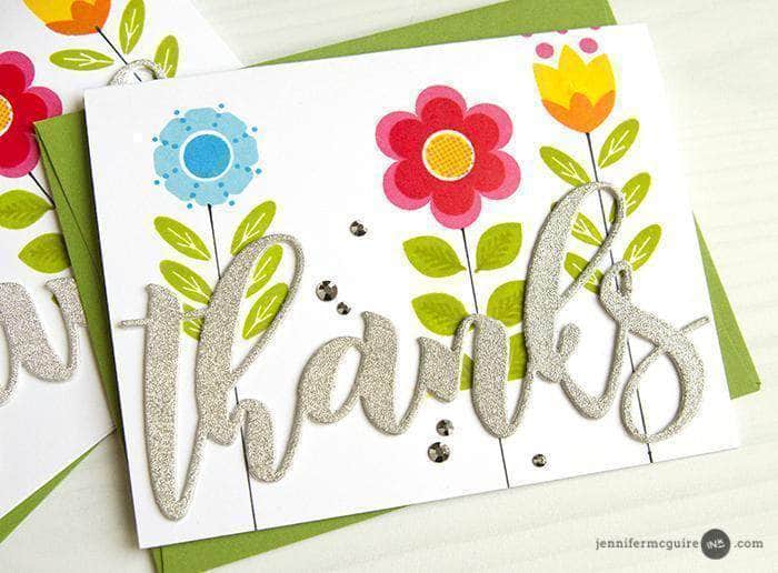 Part A-Glitz Art Craft Co.,LTD Dies Mega Thanks Die