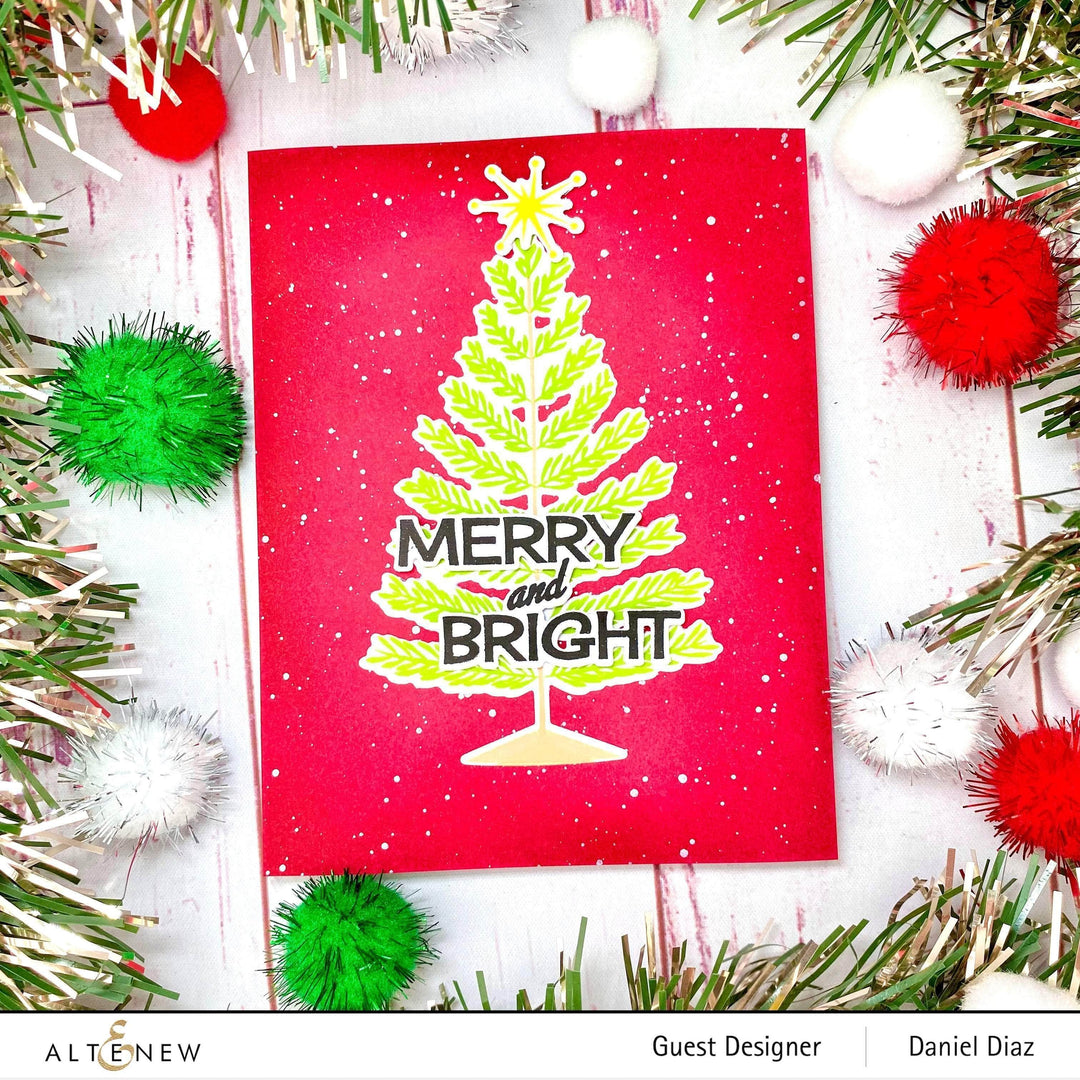 Part A-Glitz Art Craft Co.,LTD Dies Mid-Century Festivities Die Set