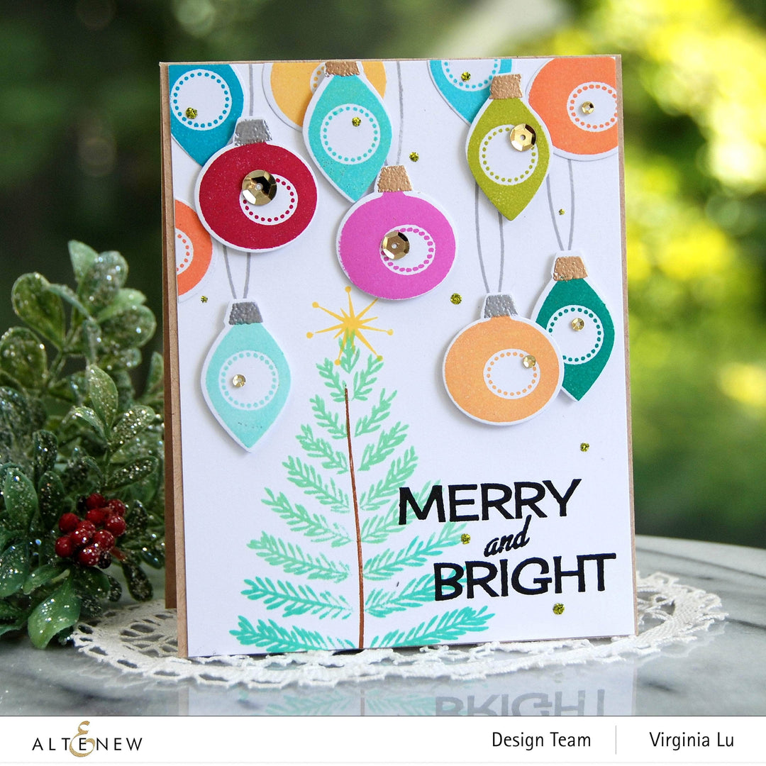 Part A-Glitz Art Craft Co.,LTD Dies Mid-Century Festivities Die Set