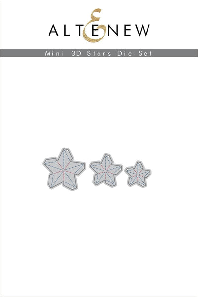Part A-Glitz Art Craft Co.,LTD Dies Mini 3D Stars Die Set