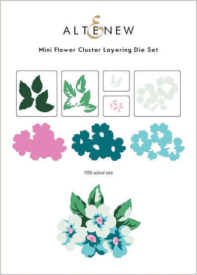 Part A-Glitz Art Craft Co.,LTD Dies Mini Flower Cluster Layering Die Set