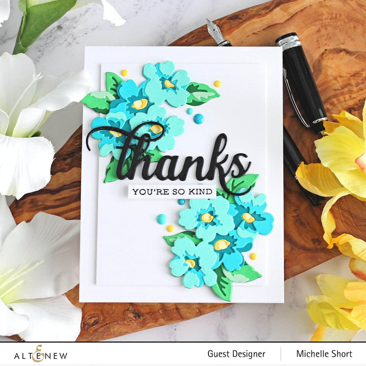 Part A-Glitz Art Craft Co.,LTD Dies Mini Flower Cluster Layering Die Set