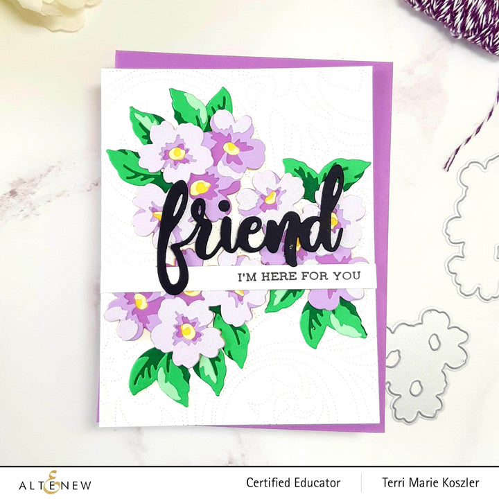 Part A-Glitz Art Craft Co.,LTD Dies Mini Flower Cluster Layering Die Set