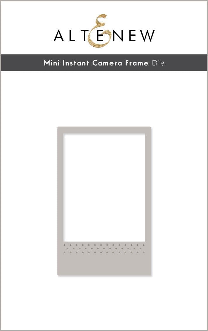 WINNER PHOTO FRAME - BANDAGE CHIP　未開封 Mini Instant Camera Frame Die | Altenew