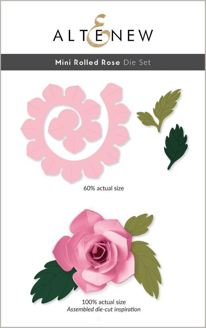 Part A-Glitz Art Craft Co.,LTD Dies Mini Rolled Rose Die Set