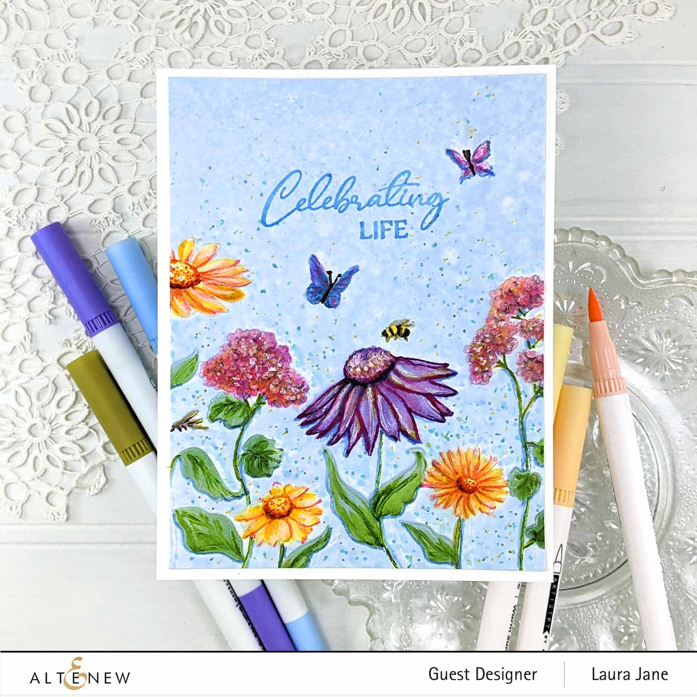 Part A-Glitz Art Craft Co.,LTD Dies Mini Wildflower Die