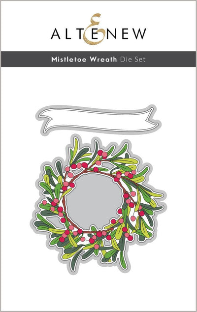 Part A-Glitz Art Craft Co.,LTD Dies Mistletoe Wreath Die Set