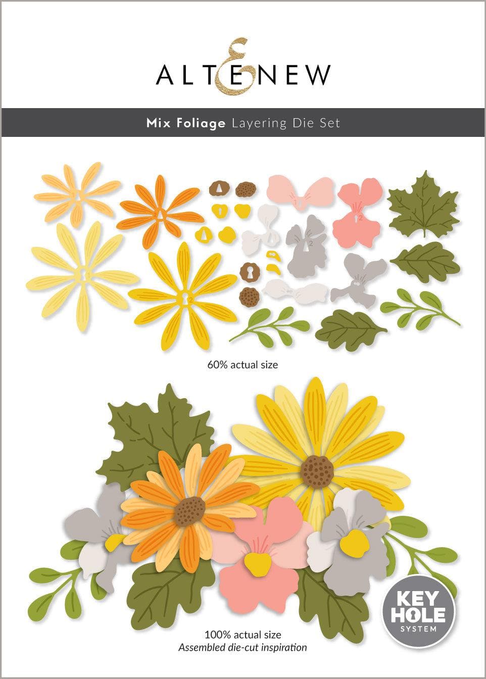 Mix Foliage Layering Die Set