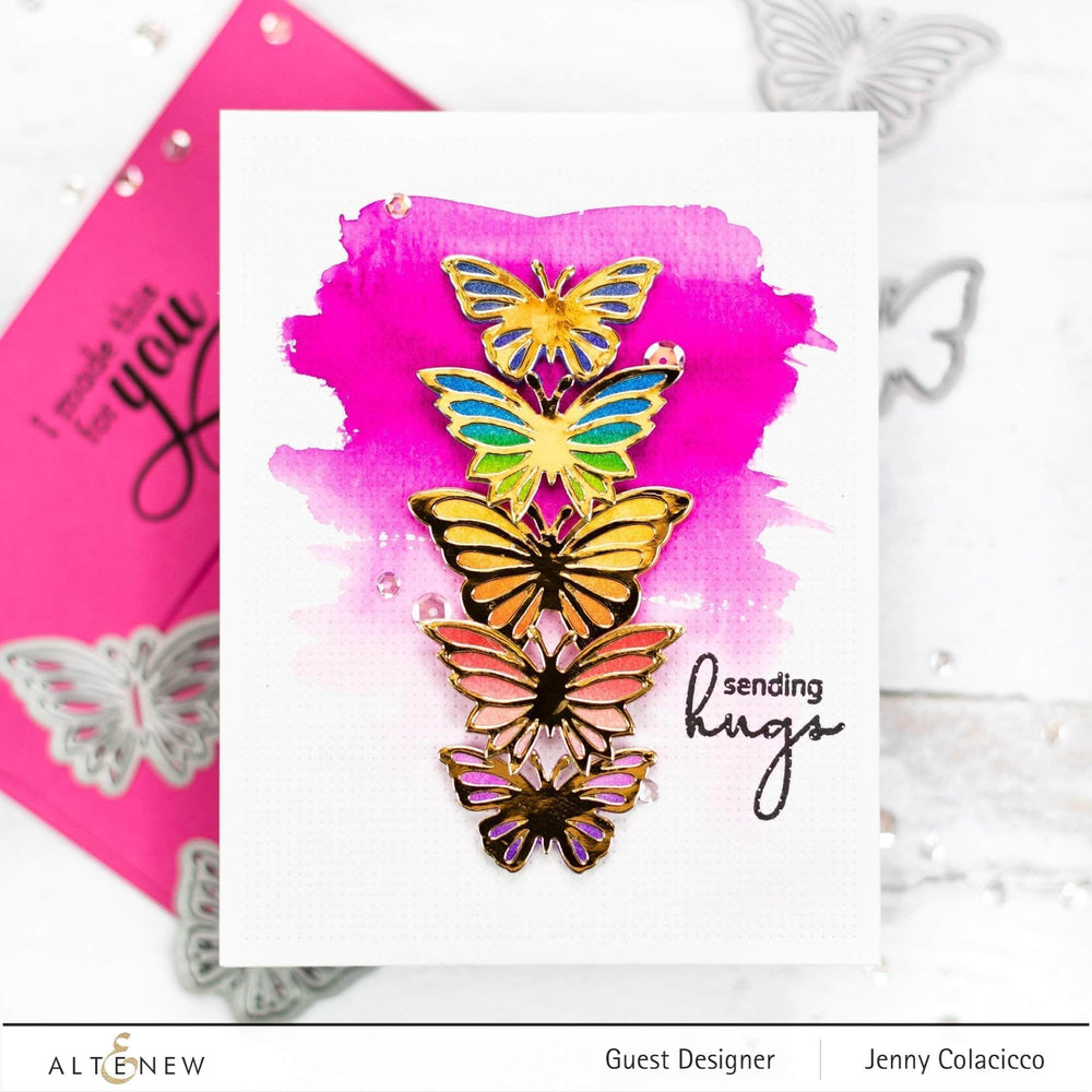 Part A-Glitz Art Craft Co.,LTD Dies Mix & Match Mariposa Die Set