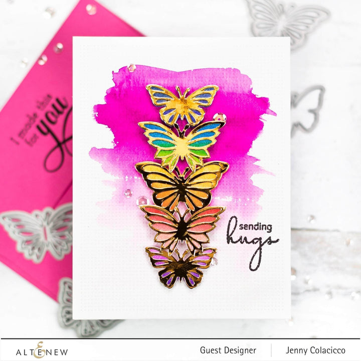 Part A-Glitz Art Craft Co.,LTD Dies Mix & Match Mariposa Die Set